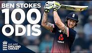 Ben Stokes Best Moments From 100 ODIs! | England Cricket