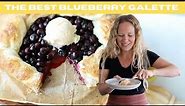 BLUEBERRY GALETTE | Easy Dessert with Puff Pastry (2022)