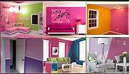 Pink Wall Colour Combination Ideas | Pink Wall Painting Ideas | HK Home Decor