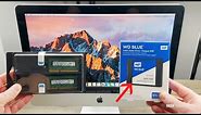 How to Install a New SSD and RAM for iMac