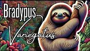 🍃🦥 [Bradypus Variegatus]: The Delightful World of the Three Toed Sloth