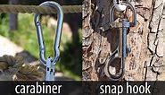 Carabiner Vs. Snap Hook: What Are the Differences? - Survival Sullivan