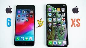 iPhone XS vs iPhone 6 SPEED Test - 4 Years Makes a BIG Difference