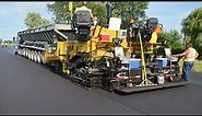 Incredible Modern Road Construction Technology - Amazing Fastest Asphalt Paving Equipment Machines