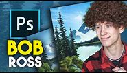 A Bob Ross Tutorial, but in Photoshop!