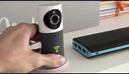 How to set up / Install Clever Dog, Wireless Camera Tips, Dog/Baby/Cat/Room Cam. WIFI indoor Camera.