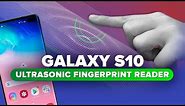 Yes, the Galaxy S10's ultrasonic fingerprint reader matters