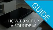 How To Connect a Soundbar To Your TV