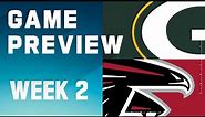 Green Bay Packers vs. Atlanta Falcons | 2023 Week 2 Game Preview
