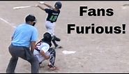 THROWS bat - HITS catcher - What's the call?