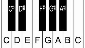 Piano Lesson 2: How To Label Piano Keys Part 2 - Piano Keyboard Layout