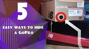 5 ways to hide a GoPro!