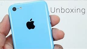 Blue iPhone 5c Unboxing, Hands On