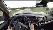 2018 Toyota Sequoia SR5 4x4 - POV Test Drive (Binaural Audio)