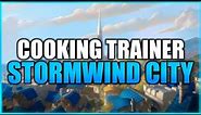 Stormwind City - Cooking Trainer