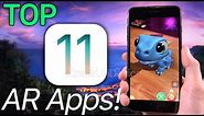 BEST 11 Top iOS 11 Apps, Augmented Reality, ARKit (AR Games)