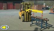 Forklift Extendable Jib - www.forklift-attachments.co.uk