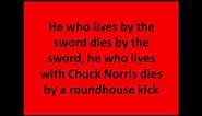 Top 100 Chuck Norris Jokes