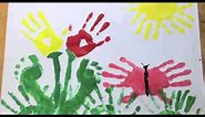 Four cute handprint art projects