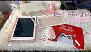 iPad 6th gen + accessories UNBOXING ✨🌸