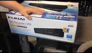 Unboxing - FUNAI DVD/VCR Combo DVD Recorder