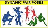 🔴 How to Draw Dynamic Pair Poses