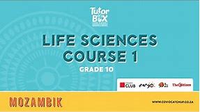 Grade 10 Life Science Course 1: Chemistry of Life