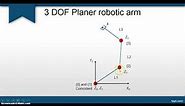L3 DH parameter 3DOF Planer robot Part 1
