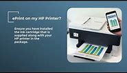 How do I Enable ePrint on my HP Printer? | #techiebee