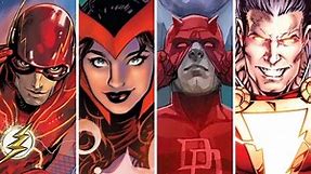 Red Superheroes: Top 15 Who Are or Wear Red