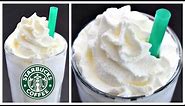 Starbucks Vanilla Bean Frappuccino Recipe!