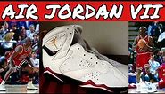 Michael Jordan Wearing The Cardinal Air Jordan 7! (Full Highlights)