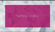 Nancy Cooley - appearance