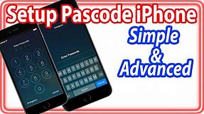 How To Setup A Passcode iPhone 6, 6 Plus & iPad - Advance Password Tip