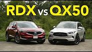 2019 Acura RDX vs Infiniti QX50: What Luxury Crossover Deserves Your Dollars?