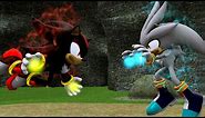 SFM | Shadow vs Silver | Sonic 2006 fight remake