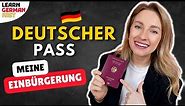 ALLE ANTWORTEN zum DEUTSCHEN PASS 🇩🇪 (Meine Einbürgerung) - Learn German Fast