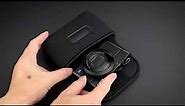 JJC Neoprene Camera Case Campact Sony RX100 II III IV V VI Series, Olmypus TG Series etc