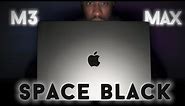 Unboxing Space Black MacBook Pro M3 Max + Hands On!