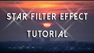 Star Filter Effect Tutorial
