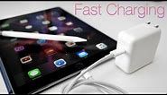 How To Fast Charge iPad Pros