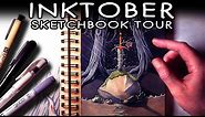 INKTOBER SKETCHBOOK TOUR 2017