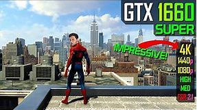GTX 1660 Super - Spider-Man Remastered