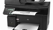 Impressora multifuncional HP LaserJet Pro M1212NF preta 110V - 127V CE841A