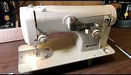 Restored Vintage Necchi 523.07 Sewing Machine