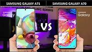Samsung Galaxy A71 vs Samsung Galaxy A70
