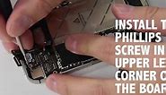 How to install a iPhone 4S Logic Board