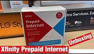 Xfinity Prepaid Internet Unboxing