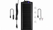 Sunway Solar Car Battery Trickle Charger & Maintainer 12V Solar Panel Power Battery Charger-Overview
