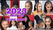 Latest New Unique Braids Hairstyles For Women|African American hairstyles | Peculiar Hair